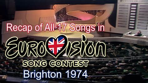 1974 eurovision results|Eurovision Song Contest 1974 Results Page .